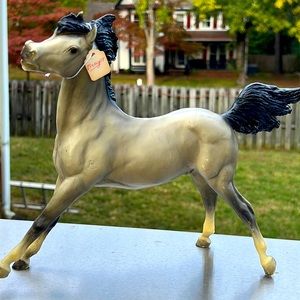 Breyer Model Horse #69 Smoky The Cow Horse steel 'mouse' grey